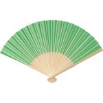 Bambusz kzi legyez, lime (1041502-19)