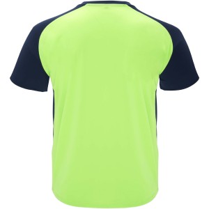 Bugatti rvid ujj uniszex sportpl, fluor green, navy blue (T-shirt, pl, kevertszlas, mszlas)