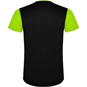 Detroit rvid ujj gyerek sportpl, lime, solid black (T-shirt, pl, kevertszlas, mszlas)