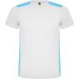 Detroit rvid ujj uniszex sportpl, white, turquois
