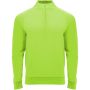 Epiro hossz ujj negyed cipzros gyerekpulver, fluor green