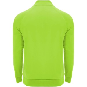 Epiro hossz ujj negyed cipzros uniszex pulver, fluor green (pulver)