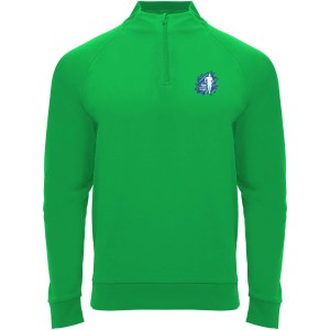 Epiro hossz ujj negyed cipzros uniszex pulver, green fern (pulver)