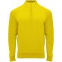 Epiro hossz ujj negyed cipzros uniszex pulver, yellow