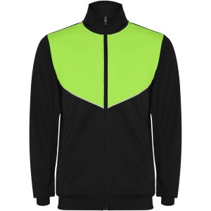 Evans gyerek melegt szett, solid black, lime (pulver)