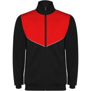 Evans uniszex melegt szett, solid black, red (pulver)