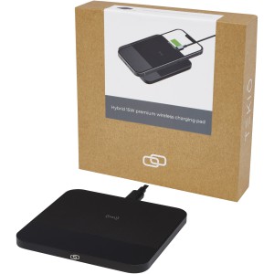 Hybrid 15W prmium tltpad, fekete (powerbank)