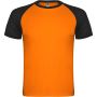 Indianapolis rvid ujj gyerek sportpl, fluor orange, solid black