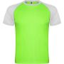 Indianapolis rvid ujj uniszex sportpl, fluor green, white