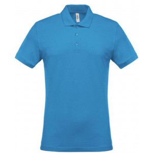 Kariban frfi pik pl, Tropical Blue (gallros pl, 90-100% pamut)