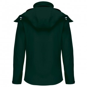 Kariban ni kapucnis softshell dzseki, Bottle Green (dzseki)