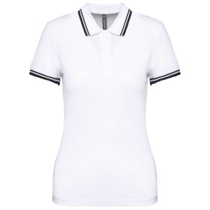 Kariban ni rvidujj gallros pl, White/Navy (gallros pl, 90-100% pamut)