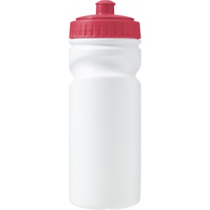 Kulacs jrahasznosthat manyagbl, 500 ml, piros (sportkulacs)