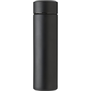 LED-es termosz teaszrvel, 450 ml, fekete (termosz)