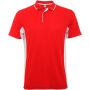 Montmelo rvid ujj uniszex sportpl, red, white