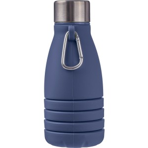 �sszehajthat� palack szilikonb�l, 550 ml, k�k