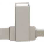 Pendrive 3.0. 64 GB, ezst (1001763-32)