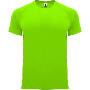 Roly Bahrain frfi sportpl, Fluor Green (T-shirt, pl, kevertszlas, mszlas)