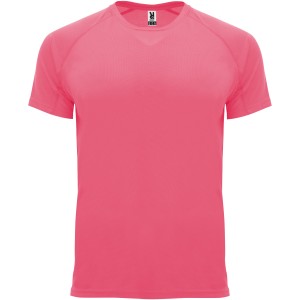 Roly Bahrain frfi sportpl, Fluor Lady Pink (T-shirt, pl, kevertszlas, mszlas)