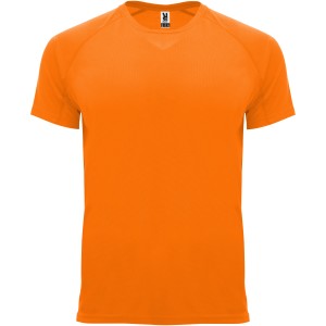 Roly Bahrain frfi sportpl, Fluor Orange (T-shirt, pl, kevertszlas, mszlas)
