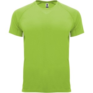 Roly Bahrain frfi sportpl, Lime / Green Lime (T-shirt, pl, kevertszlas, mszlas)