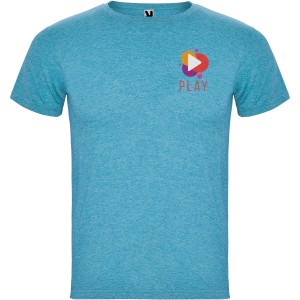 Roly Fox frfi pl, Heather Turquoise (T-shirt, pl, 90-100% pamut)