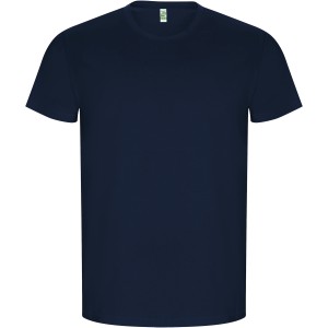 Roly Golden organikus pamut frfi pl, Navy Blue (T-shirt, pl, 90-100% pamut)
