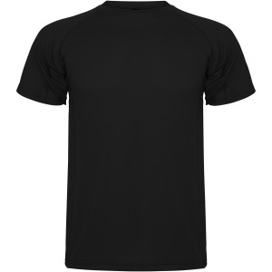 Roly Montecarlo gyerek sportpl, Solid black (T-shirt, pl, kevertszlas, mszlas)