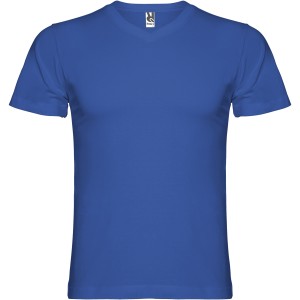 Roly Samoyedo V-nyak frfi pl, Royal (T-shirt, pl, 90-100% pamut)