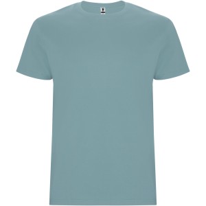 Roly Stafford frfi pamutpl, Dusty Blue (T-shirt, pl, 90-100% pamut)