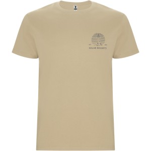 Roly Stafford frfi pamutpl, Sand (T-shirt, pl, 90-100% pamut)