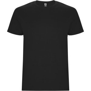 Roly Stafford frfi pamutpl, Solid black (T-shirt, pl, 90-100% pamut)