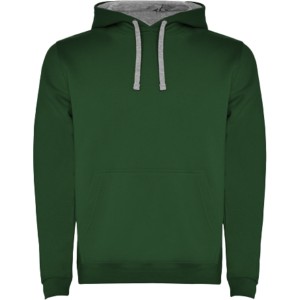Roly Urban frfi kapucnis pulver, Bottle green, Marl Grey (pulver)