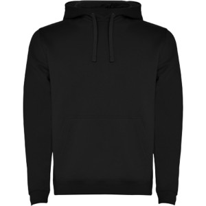 Roly Urban frfi kapucnis pulver, Solid black (pulver)