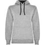 Roly Urban ni kapucnis pulver, Marl Grey, Solid black