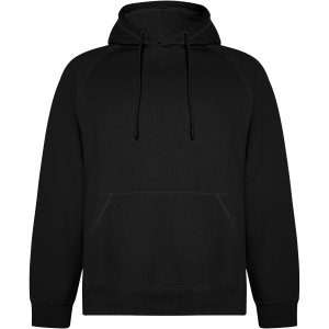 Roly Vinson uniszex kapucnis pulver, Solid black (pulver)