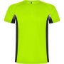 Shanghai rvid ujj frfi sportpl, fluor green, solid black