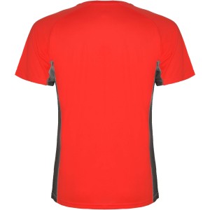 Shanghai rvid ujj frfi sportpl, red, dark lead (T-shirt, pl, kevertszlas, mszlas)