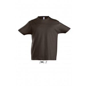 Sols Imperial gyerekpl, Chocolate (T-shirt, pl, 90-100% pamut)