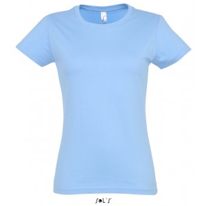 Sols Imperial ni pl, Sky Blue (T-shirt, pl, 90-100% pamut)