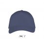 Sols Long Beach 5 paneles sapka, Denim