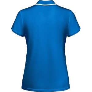 Tamil rvid ujj ni sportpl, royal blue, white (T-shirt, pl, kevertszlas, mszlas)